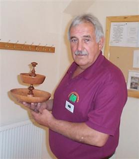 Two tier cake stand by Jim Brown